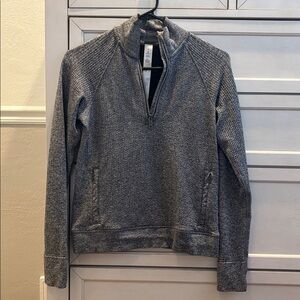lululemon athletica Gray Half-Zip Sweatshirt
